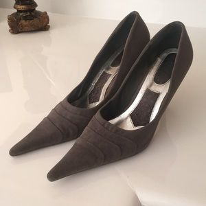Pointy high heels